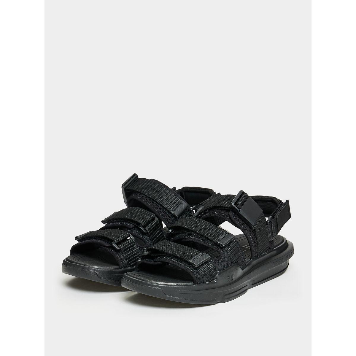 Anta Solid Sandals with Adjustable Hook and Loop-men-shoes-sandals-image-2