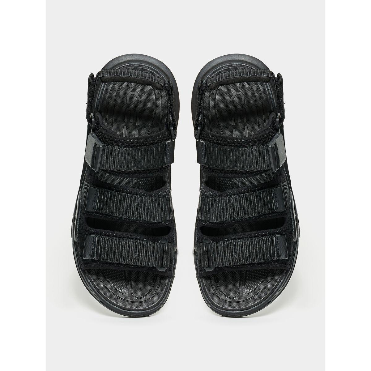 Anta Solid Sandals with Adjustable Hook and Loop-men-shoes-sandals-image-4
