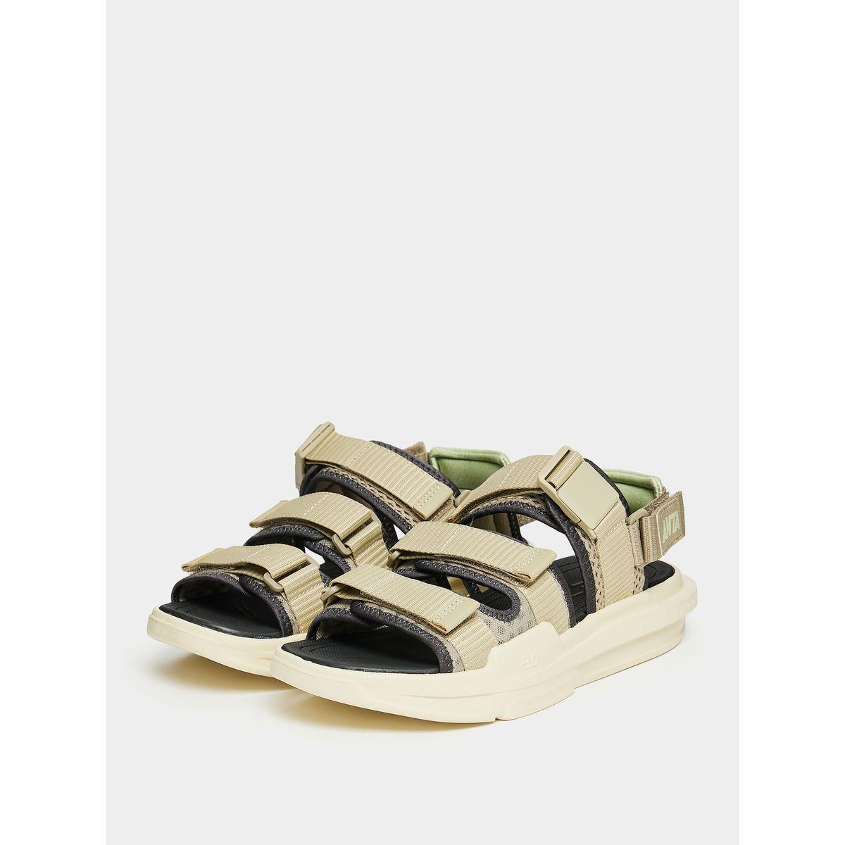 صندل سادة بحلقة ورباط غلق-men-shoes-sandals-image-2