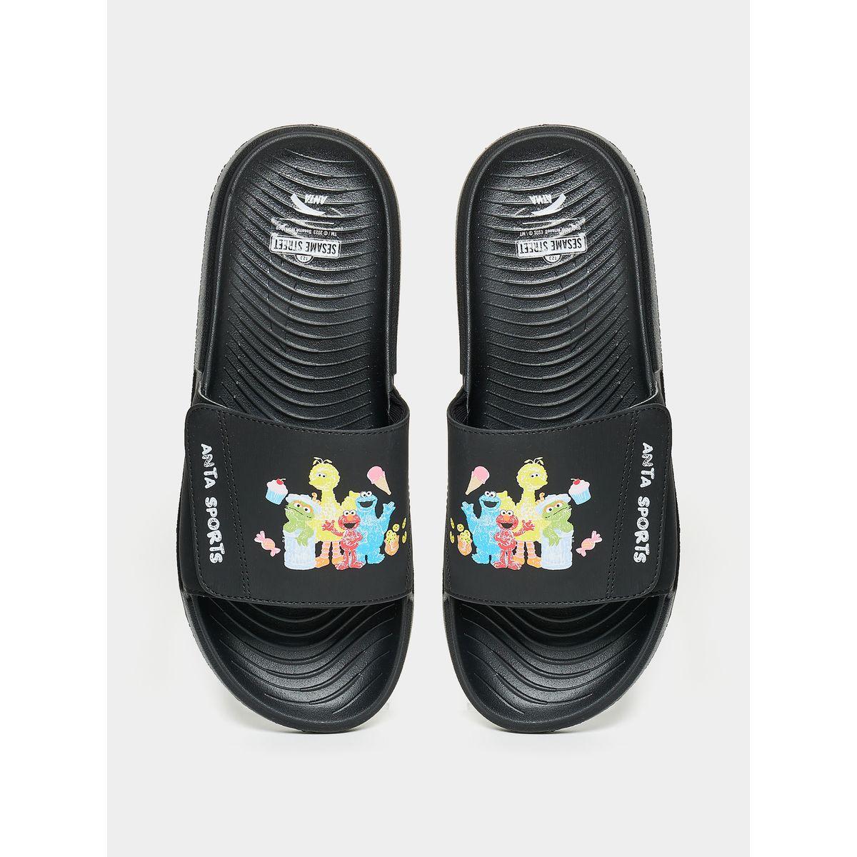 Anta Sesame Street Print Slides-men-shoes-flipflopsandslides-image-4