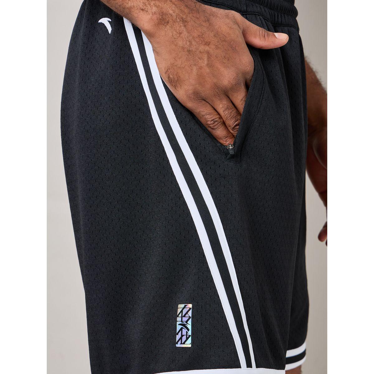 Anta Side Taping Detail Knit Game Shorts-men-clothing-bottoms-shorts-image-5