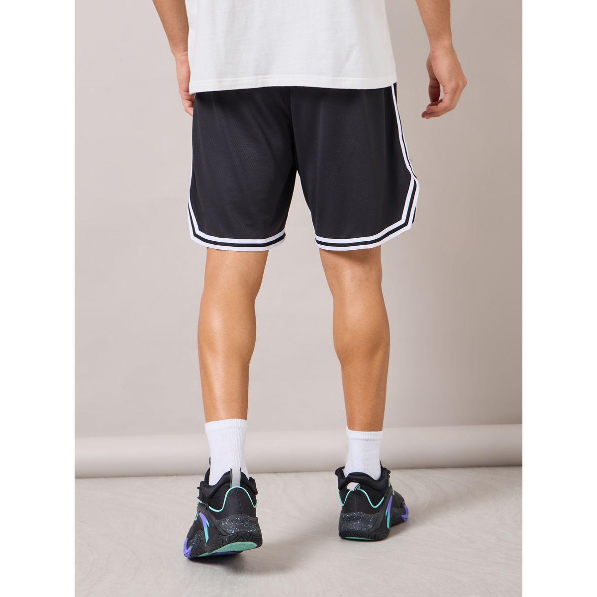 Anta Side Taping Detail Knit Game Shorts-men-clothing-bottoms-shorts-image-4