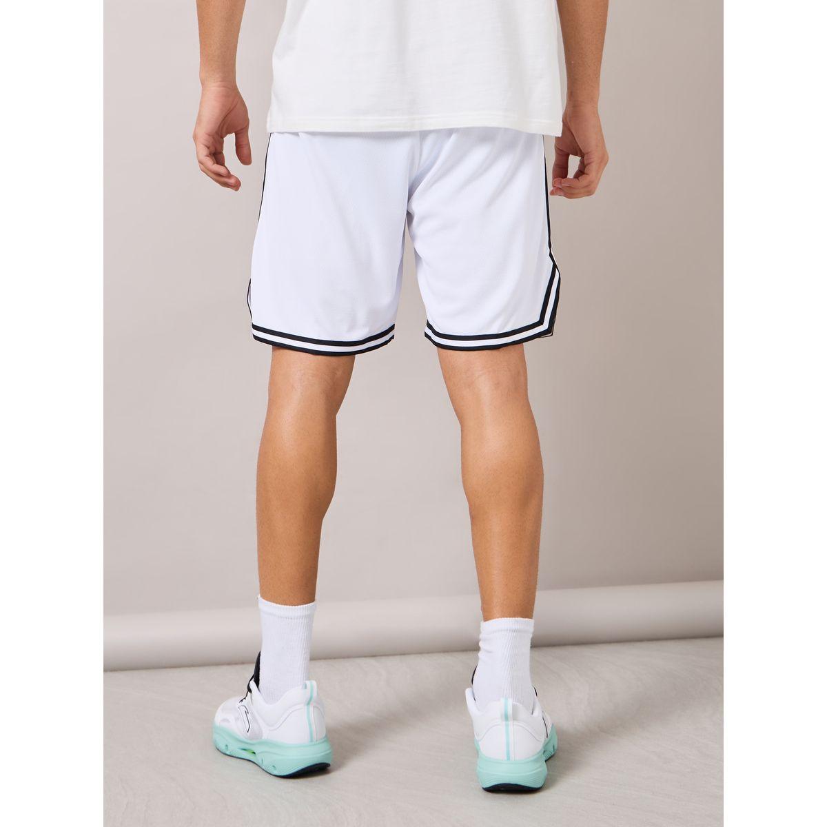 Anta Side Taping Detail Knit Game Shorts-men-clothing-bottoms-shorts-image-4