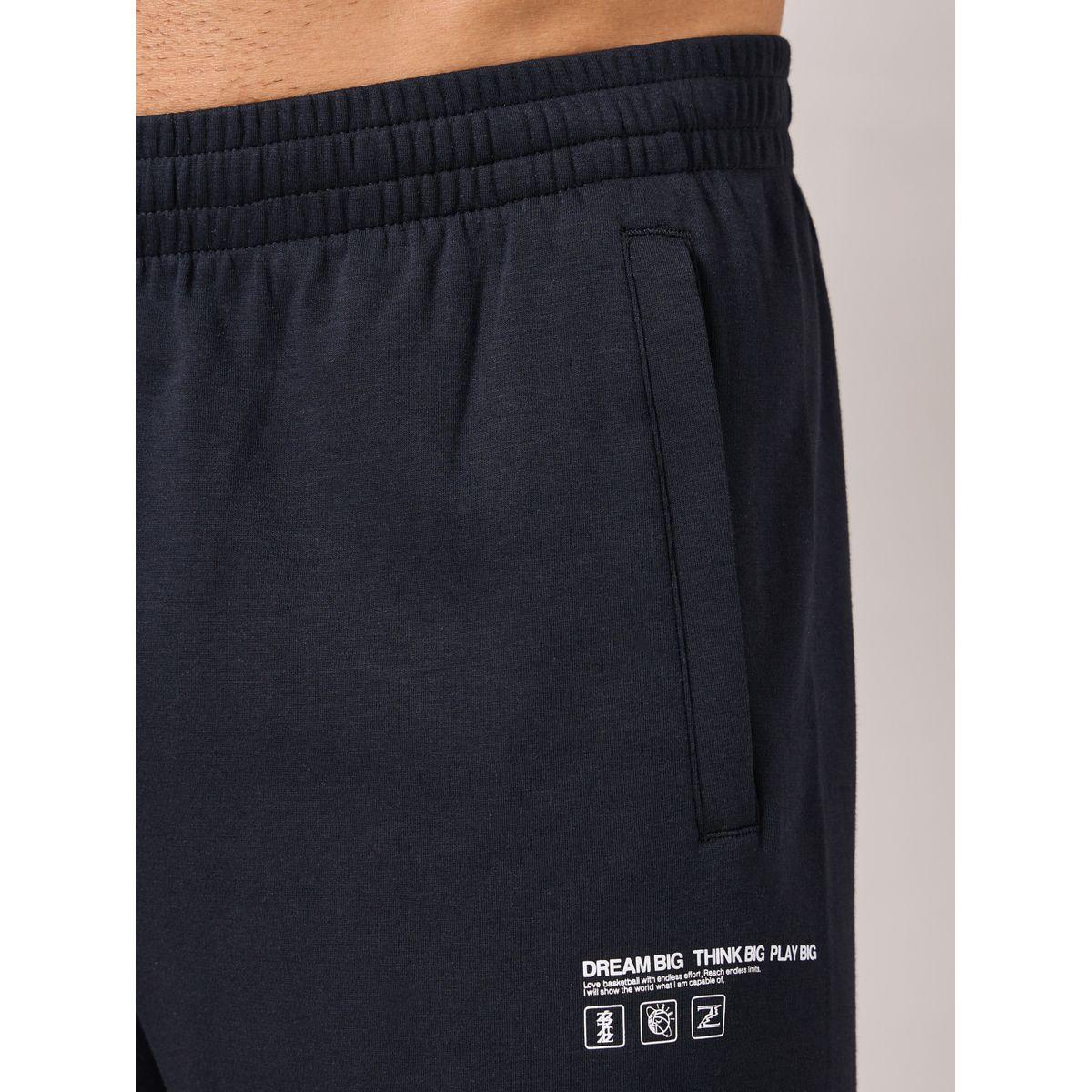 Anta Slogan Print Knit Jogger with Side Pocket-men-clothing-bottoms-joggers-image-3