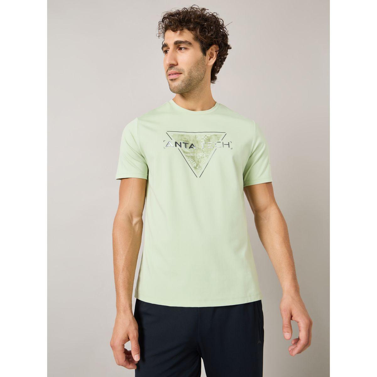 Anta Logo Print Chill Touch Training T-Shirt-men-clothing-sportswearandactivewear-tshirtsandpolos-image-1