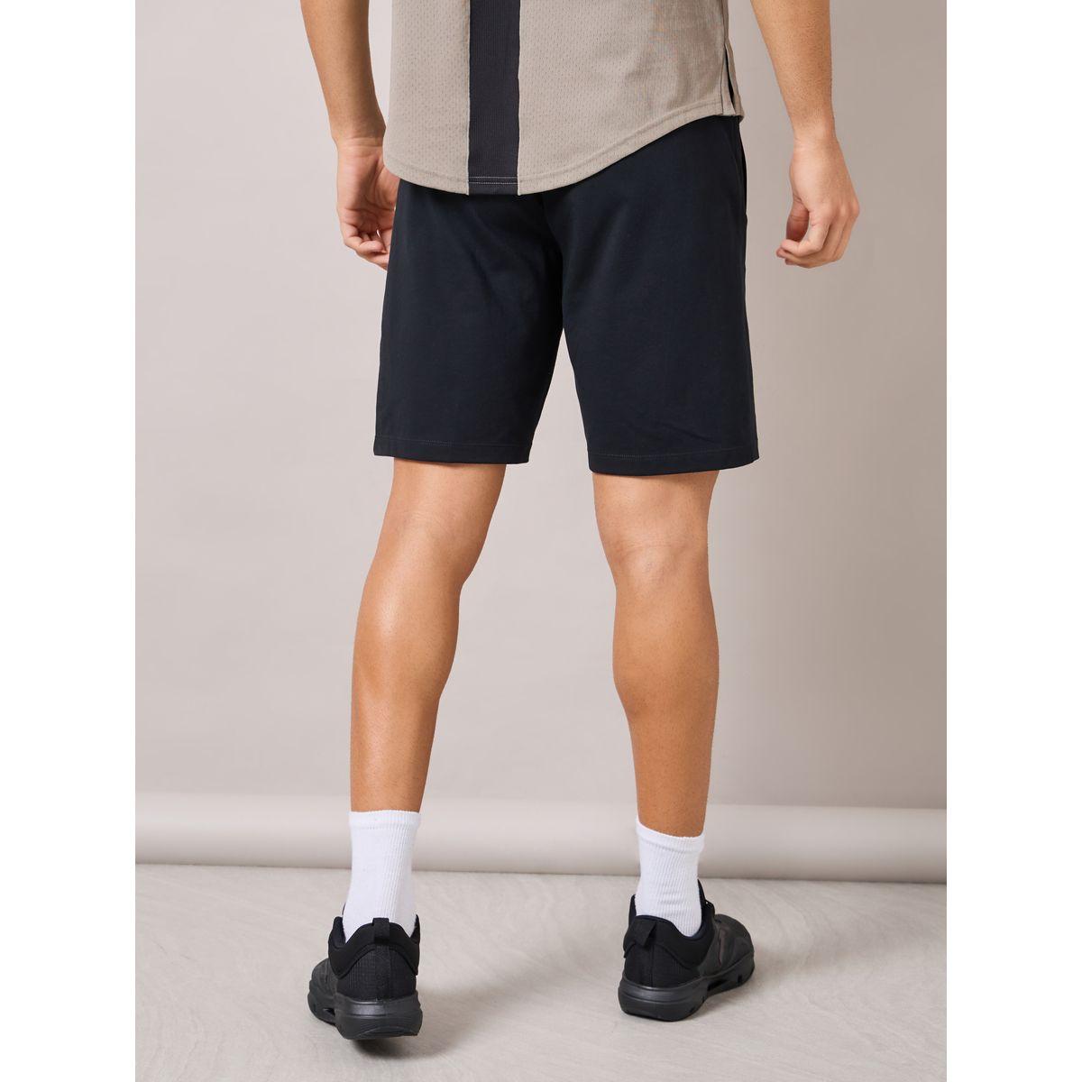 Anta Solid Knit Shorts with Side Pocket-men-clothing-bottoms-shorts-image-4