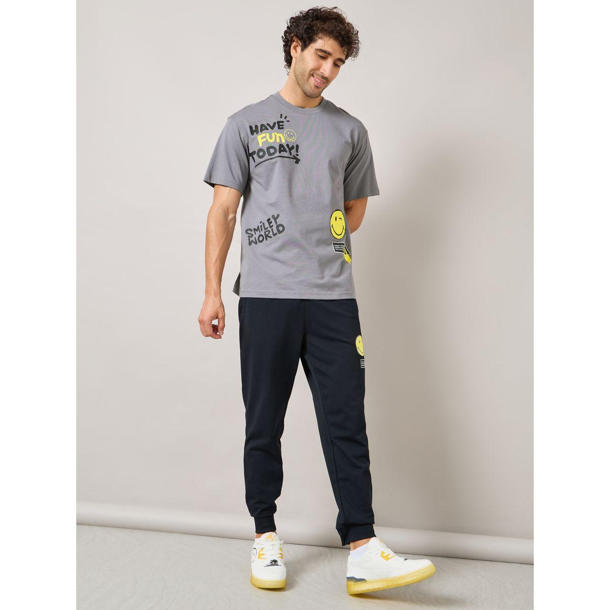 Anta Have Fun Emoji Print Lifestyle T-Shirt-men-clothing-tshirtsandpolos-tshirts-image-2