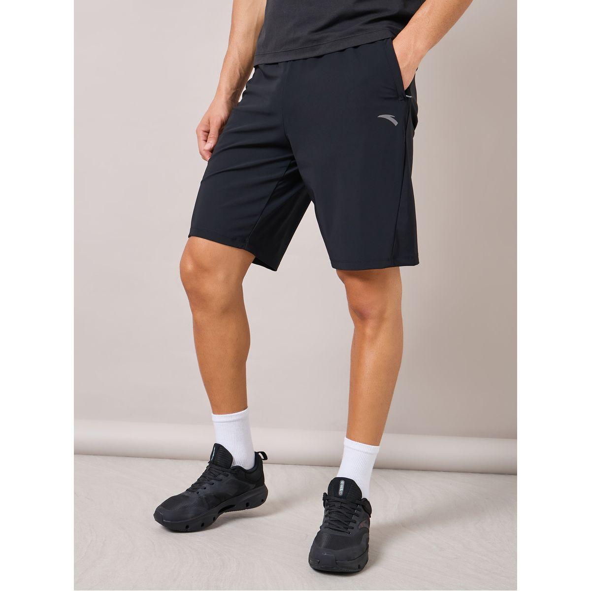 Anta Sports Classic Cross-Training Knit Shorts-sports-men-clothing-bottoms-image-1