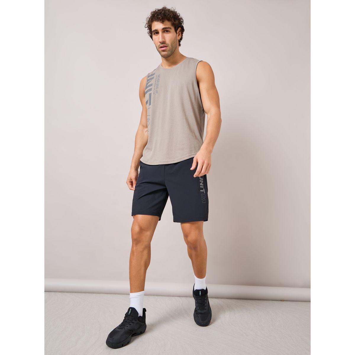 Anta Contrast Mesh Panelled Training Shorts-men-clothing-sportswearandactivewear-bottoms-image-2