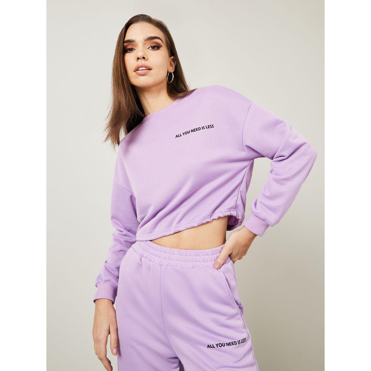 طقم منسق من ( جوغر + سويت شيرت )-women-clothing-coordsets-image-2