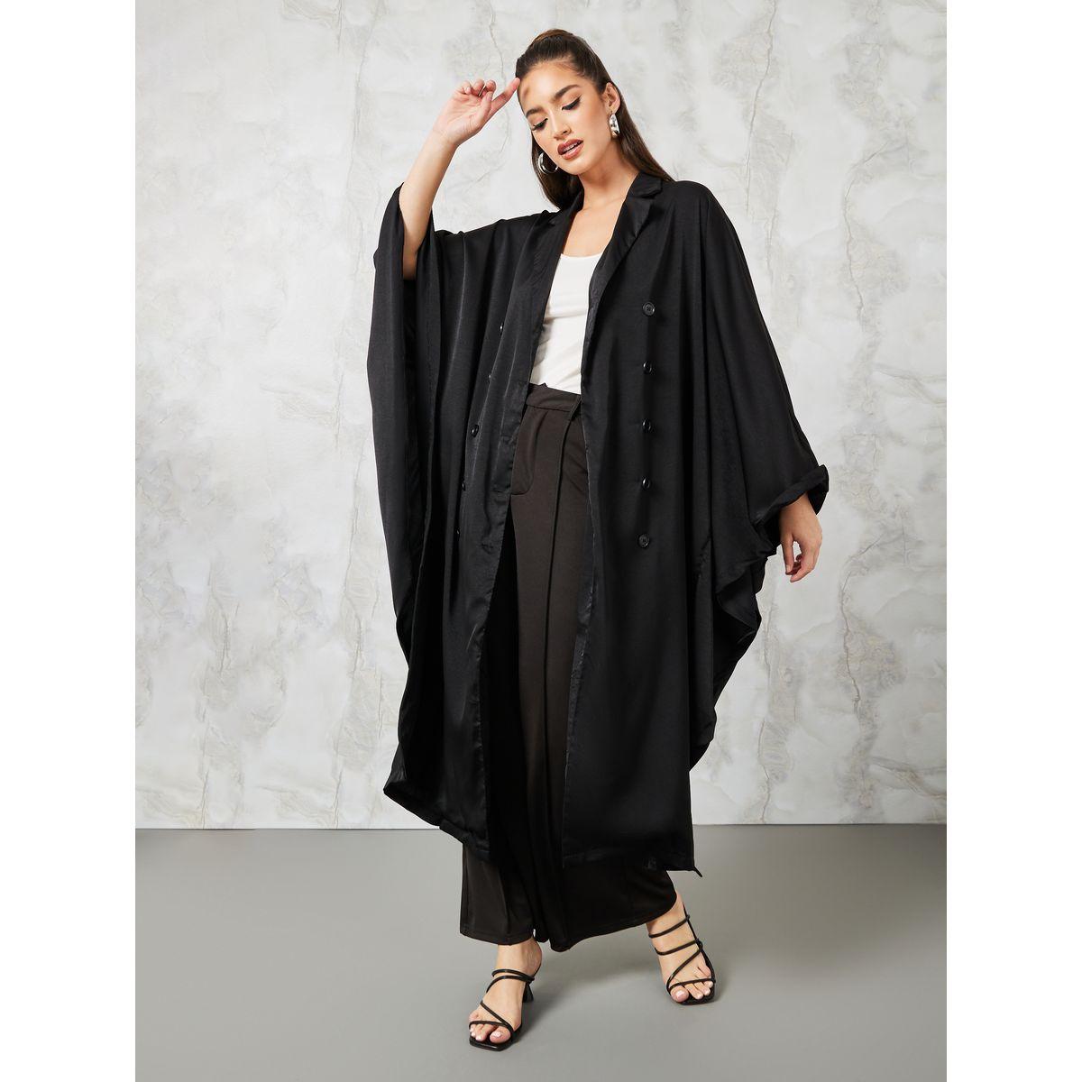 معطف طويل واسع بصفين أزرار-women-clothing-coatsandjackets-coats-image-5