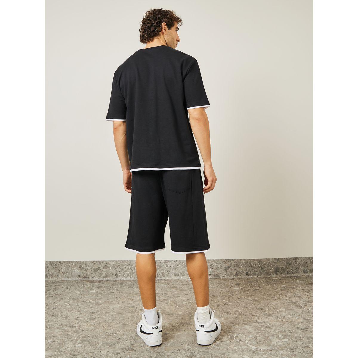 طقم منسق من ( شورت + تيشيرت )-men-clothing-coordsets-image-5