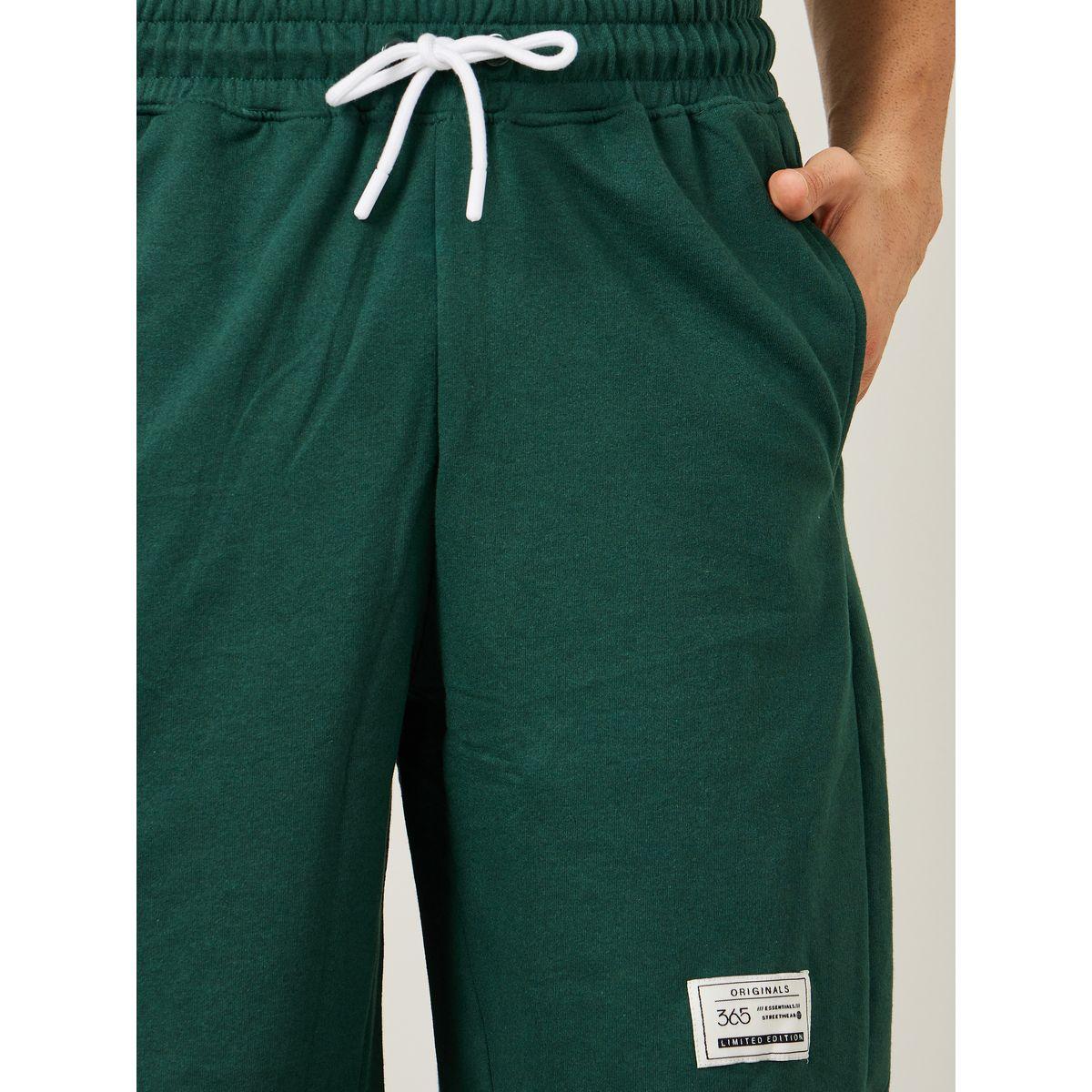 Styli Oversized Contrast Trim Terry T-Shirt & Shorts Co-Ords-men-clothing-coordsets-image-6
