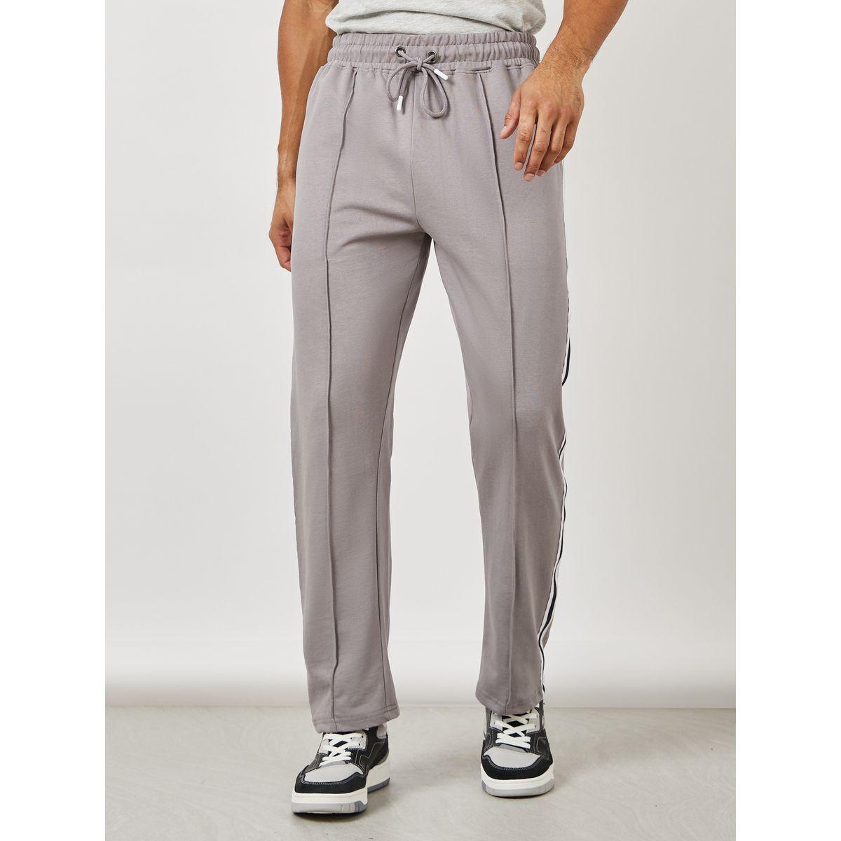 Styli Side Taping Pintuck Detail Straight Fit Jogger-men-clothing-bottoms-joggers-image-1