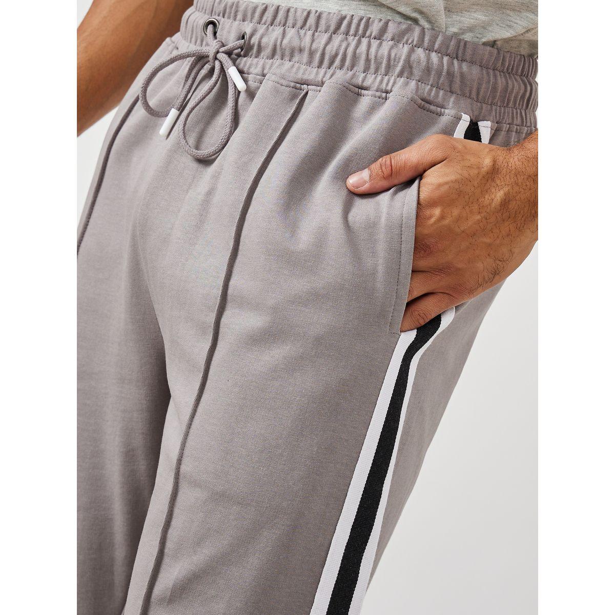 جوغر بقصة أرجل ميستقيمة وحزوز-men-clothing-bottoms-joggers-image-3