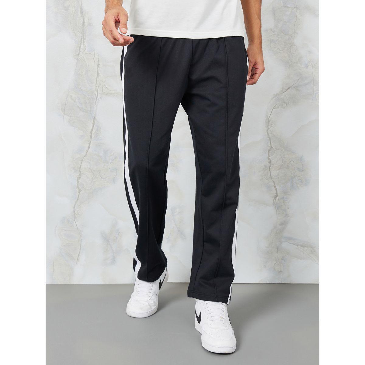 جوغر بشريط جانبي وقصة مريحة-men-clothing-bottoms-joggers-image-1
