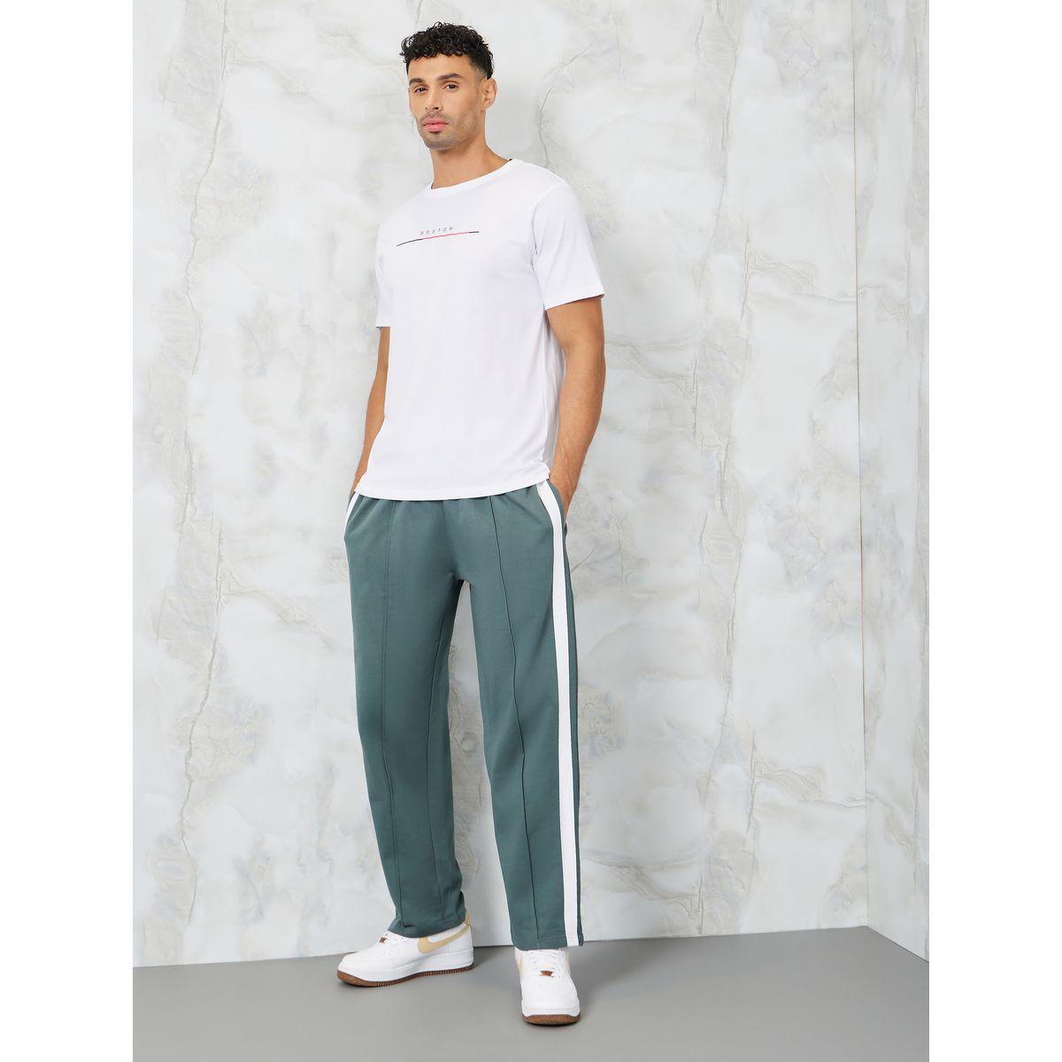 Styli Side Contrast Tape Detail Relaxed Fit Jogger-men-clothing-bottoms-joggers-image-2