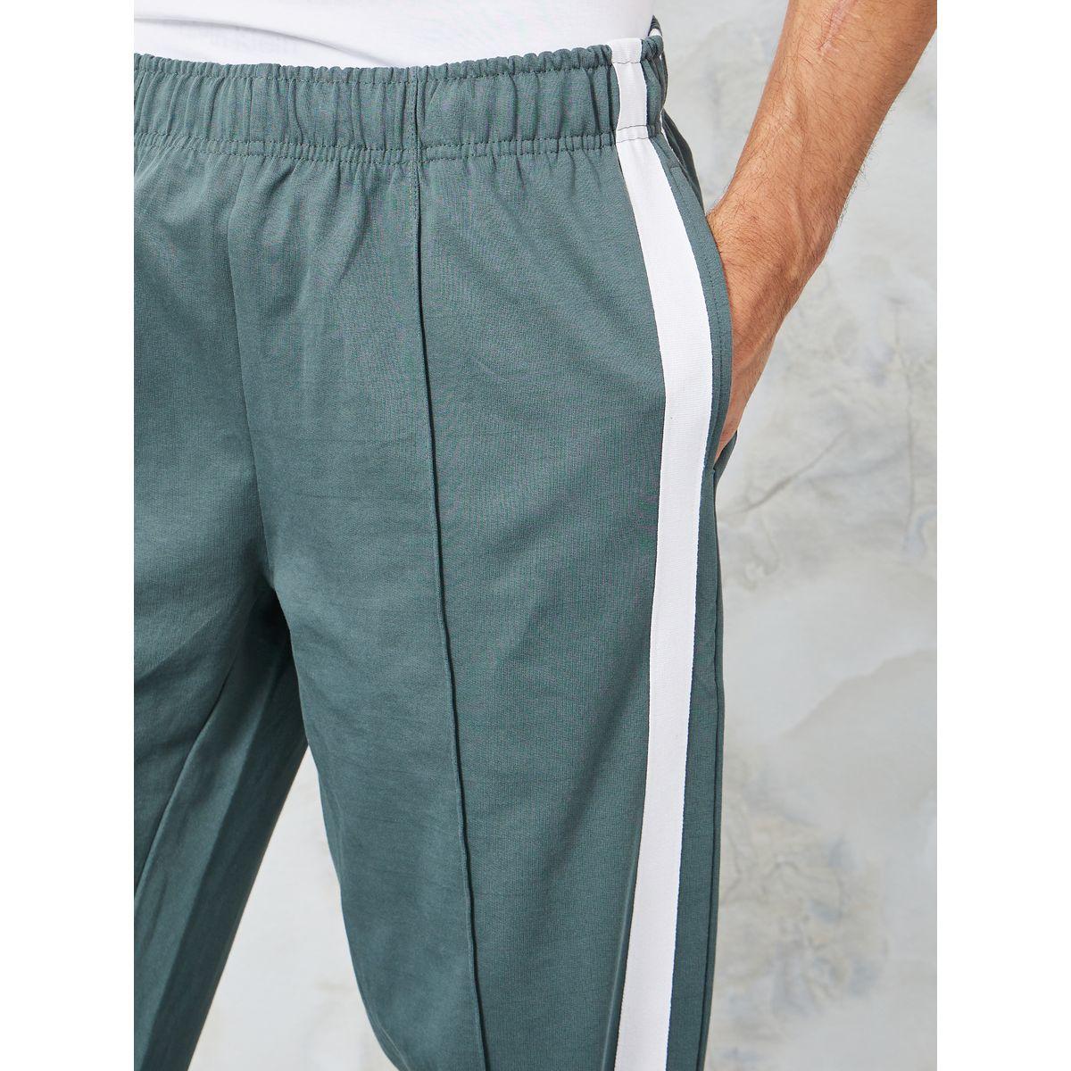 Styli Side Contrast Tape Detail Relaxed Fit Jogger-men-clothing-bottoms-joggers-image-3