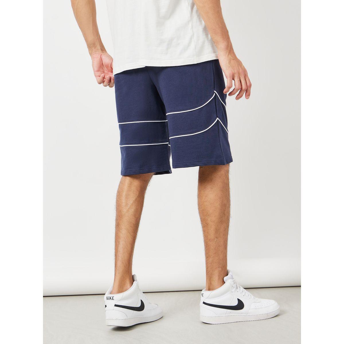 Styli Terry Oversized Shorts with Contrast Piping Detail-men-clothing-bottoms-shorts-image-4