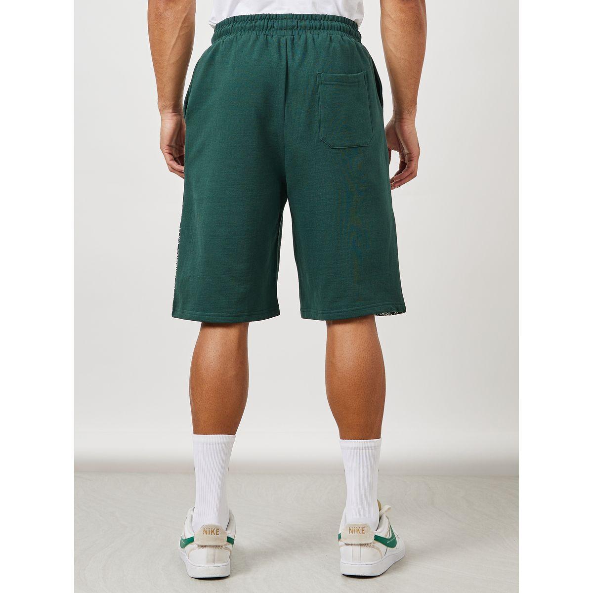 شورت فليس واسع بطبعة بيزلي-men-clothing-bottoms-shorts-image-4