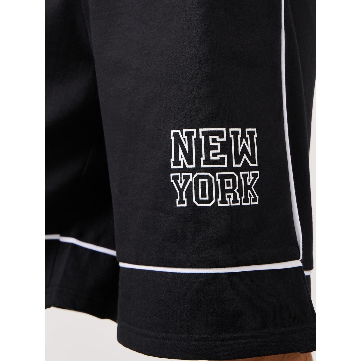 Styli Varsity Print Oversized Shorts with Contrast Piping-men-clothing-bottoms-shorts-image-3