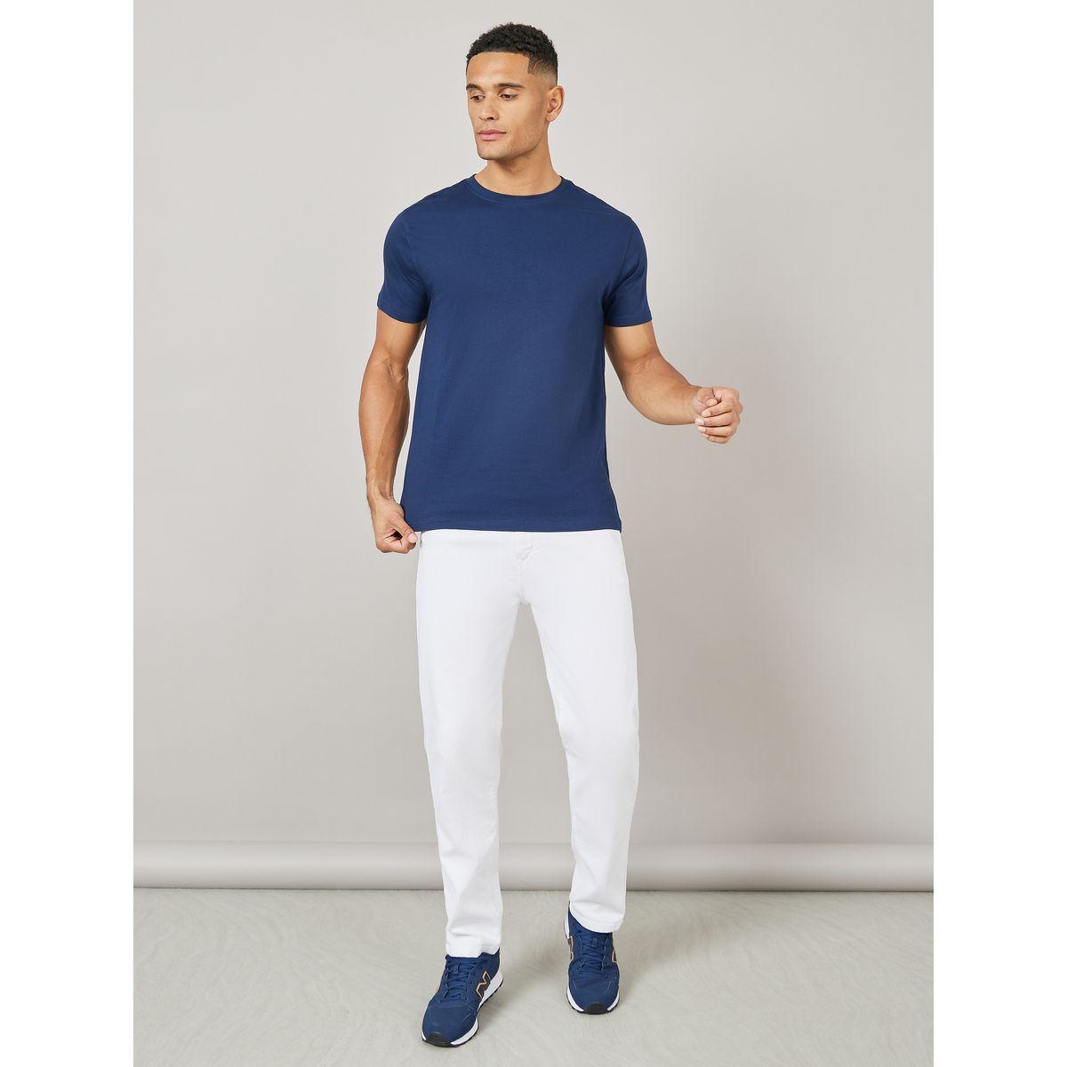 تيشيرت سادة بقصة عادية-men-clothing-tshirtsandpolos-tshirts-image-2