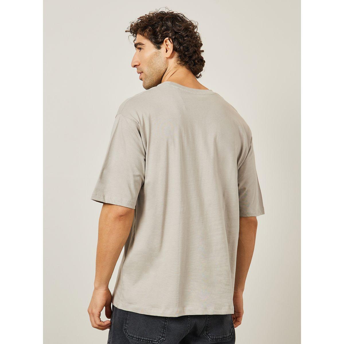 Styli Minimal Graphic Oversized Pure Cotton T-Shirt-men-clothing-tshirtsandpolos-tshirts-image-5