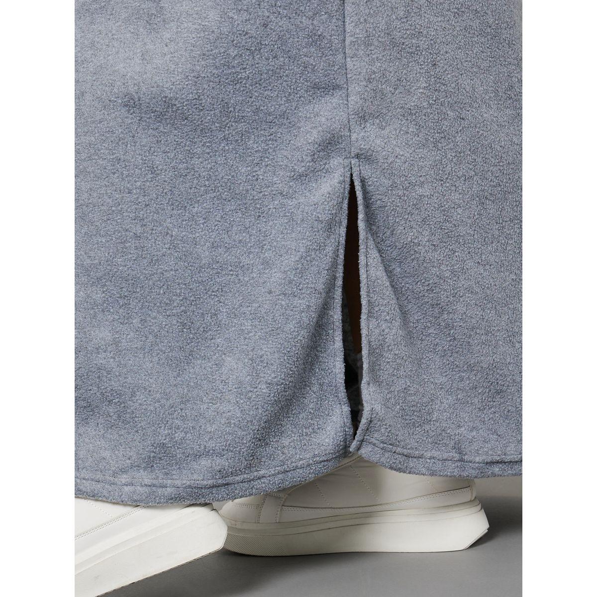Styli Plus Colorblock Hooded Sweatshirt Maxi Dress-women-clothing-dresses-image-4