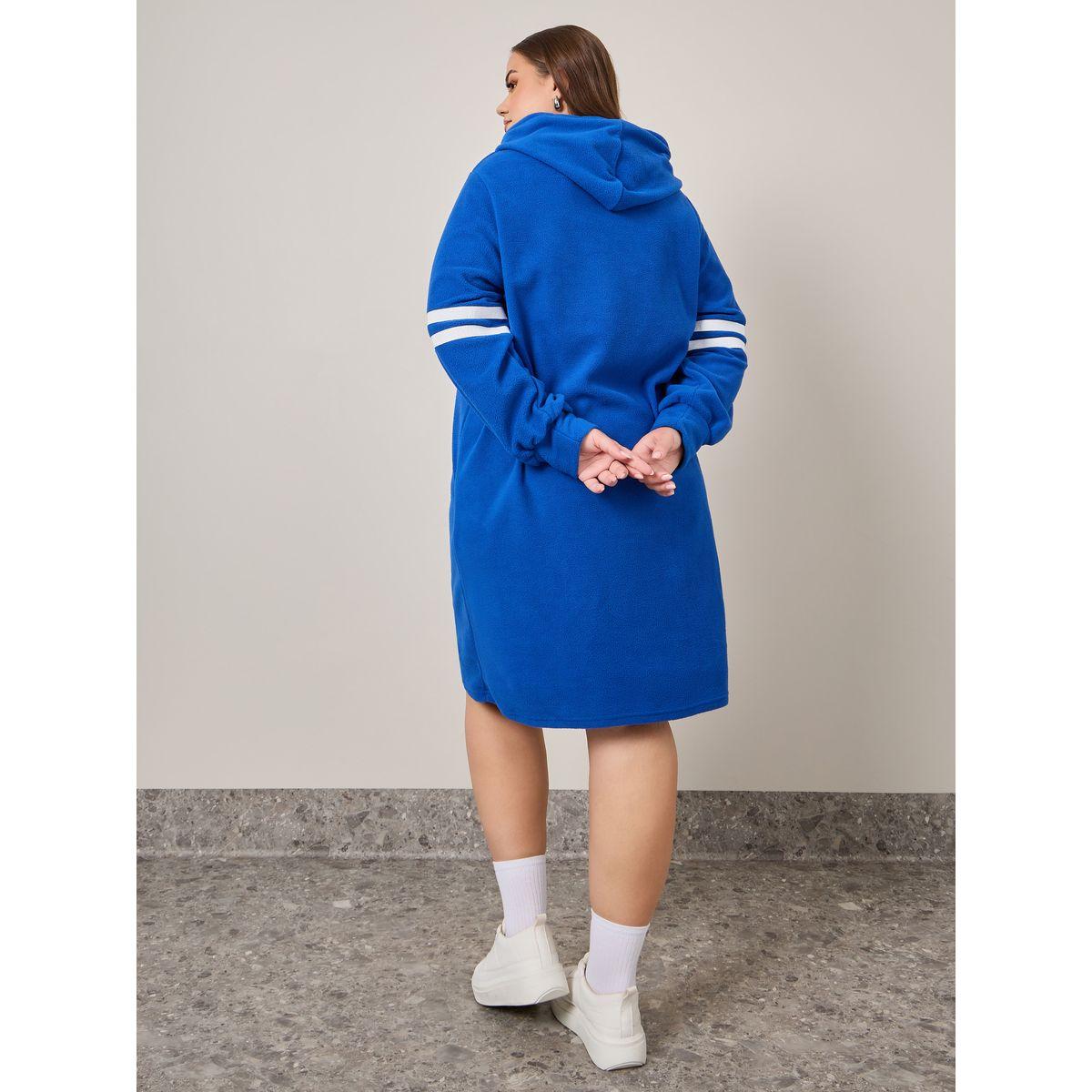 فستان بطول الركبة وياقة هودي-women-clothing-dresses-image-4