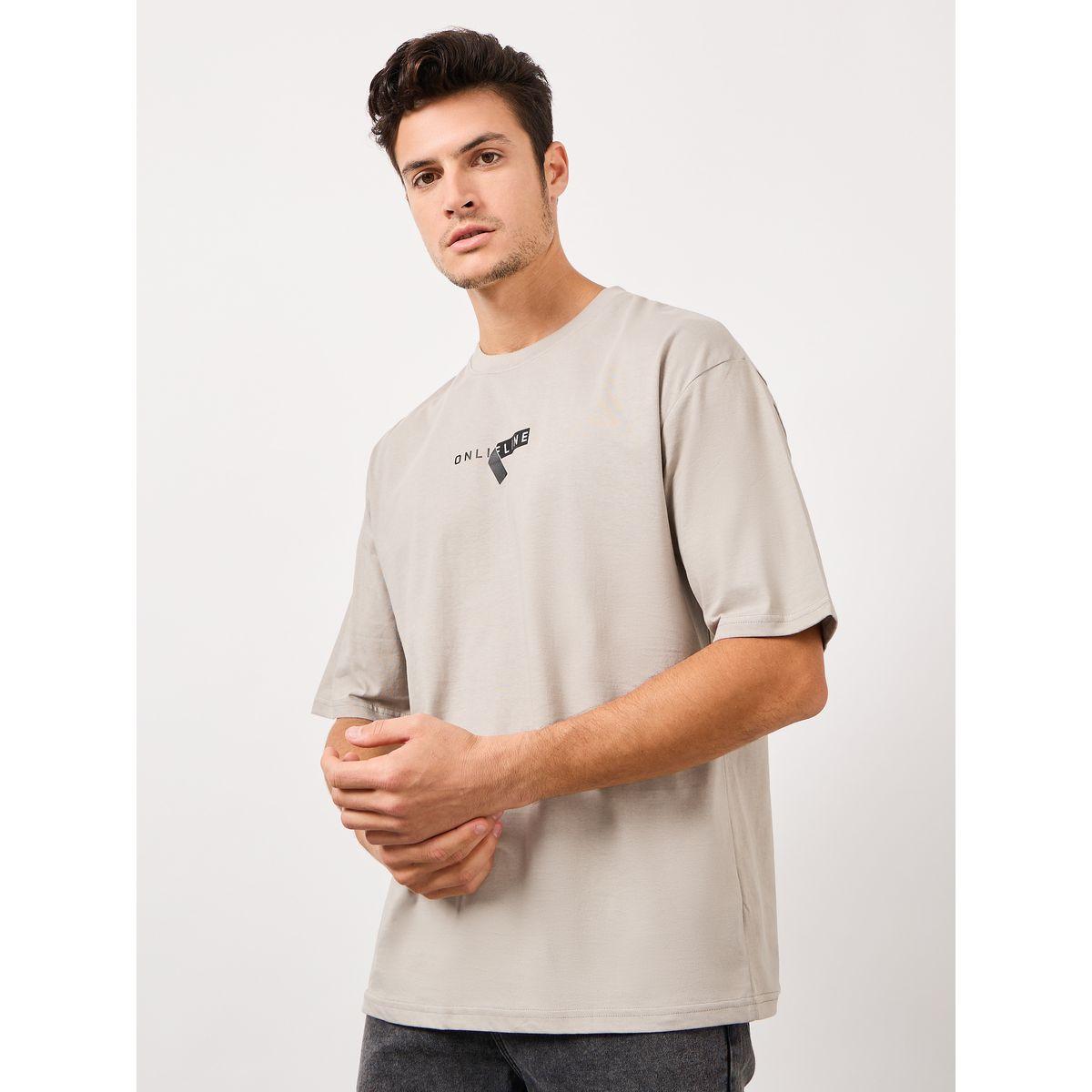 تيشيرت واسع مطبع بتفاصيل ناعمة-men-clothing-tshirtsandpolos-tshirts-image-1