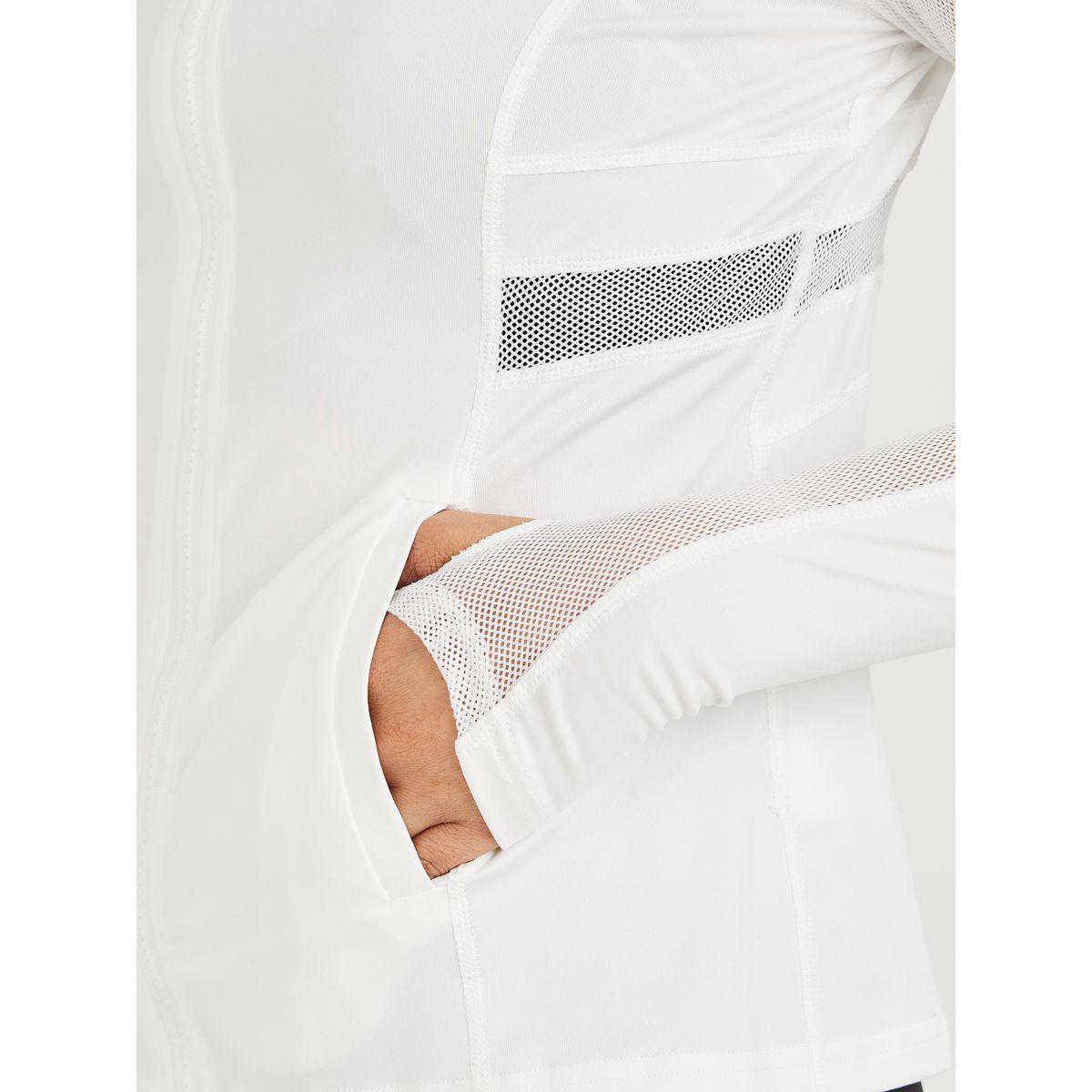 Styli Active Mesh Insert Pocket Detail Zip Up Thumbhole Jacket-women-clothing-sportswearandactivewear-coatsandjackets-jackets-image-5