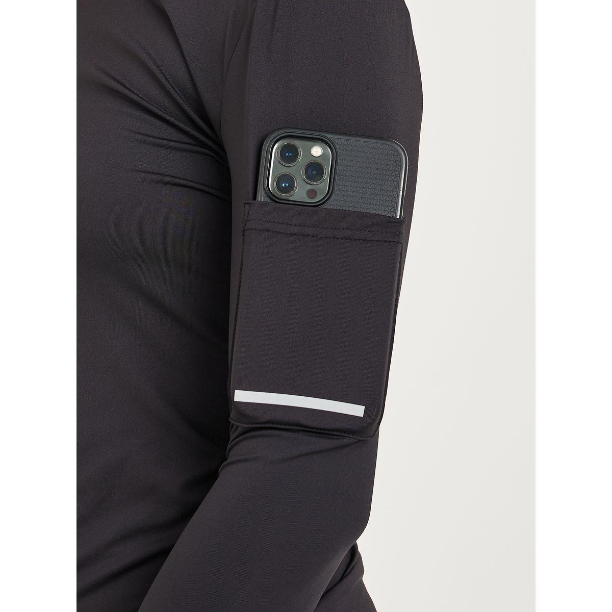Styli Active Reflective Striped Mesh Insert Top with Thumbhole Sleeve-women-clothing-sportswearandactivewear-tshirtsandvests-image-4