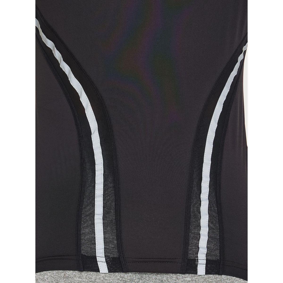 Styli Active Reflective Striped Mesh Insert Top with Thumbhole Sleeve-women-clothing-sportswearandactivewear-tshirtsandvests-image-5