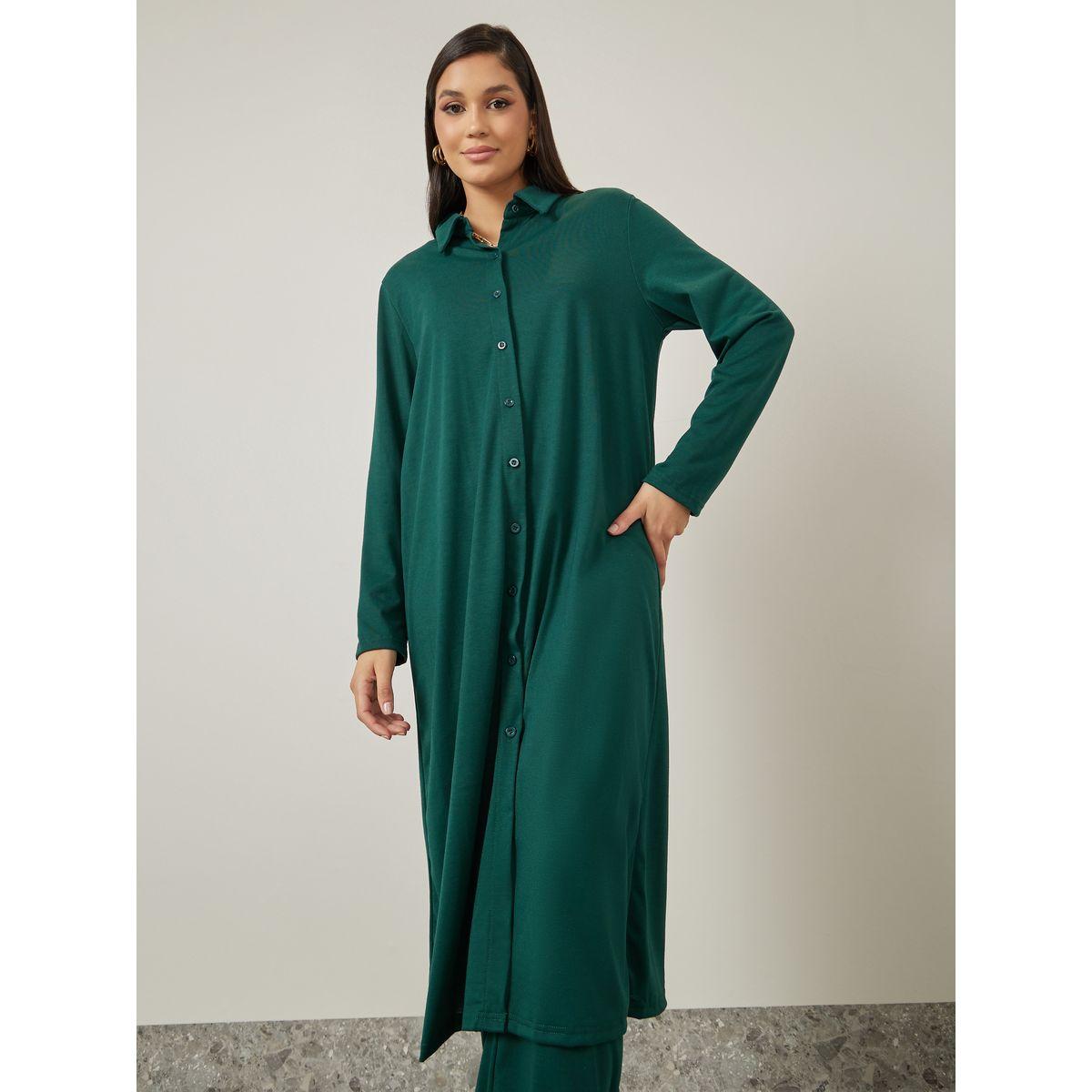 Styli Set of 3 - Longline Knit Shirt, Tank Top & Wide Leg Pants-women-clothing-coordsets-image-3