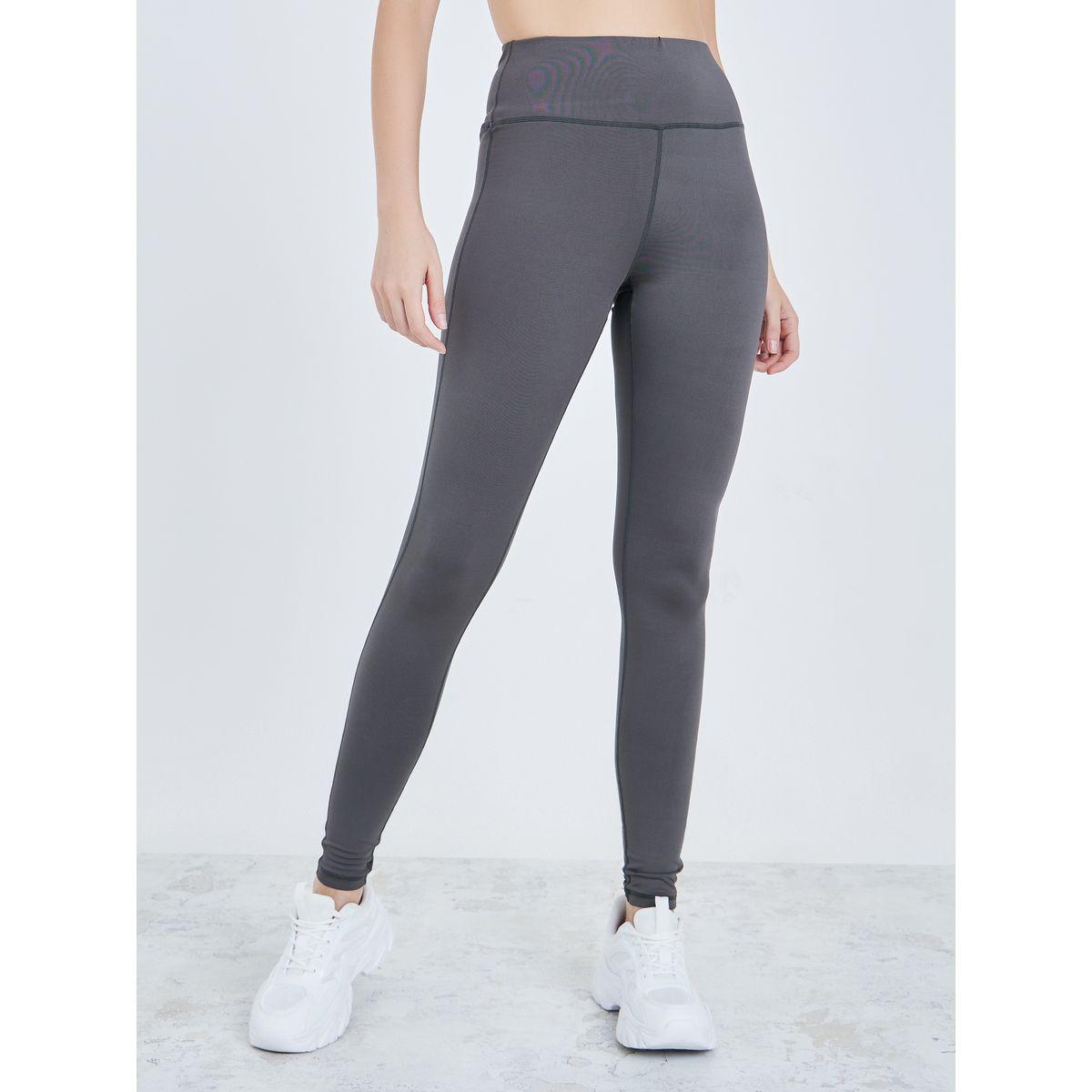 مجموعة من 2 ليقنز سادة بخصر مطاطي-women-clothing-sportswearandactivewear-bottoms-image-3