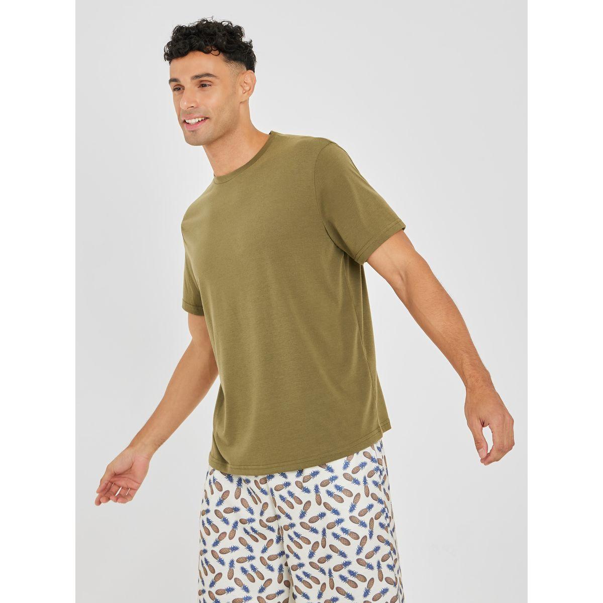 مجموعة من ( شورت + تيشيرت )-men-clothing-nightwear-sets-image-2