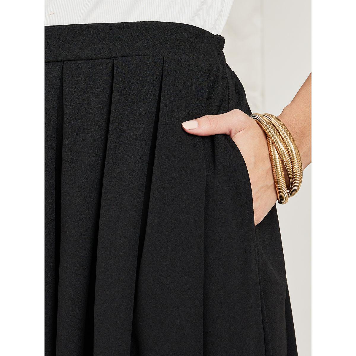 تنورة طويلة مزينة بكسرات-women-clothing-bottoms-skirts-image-3