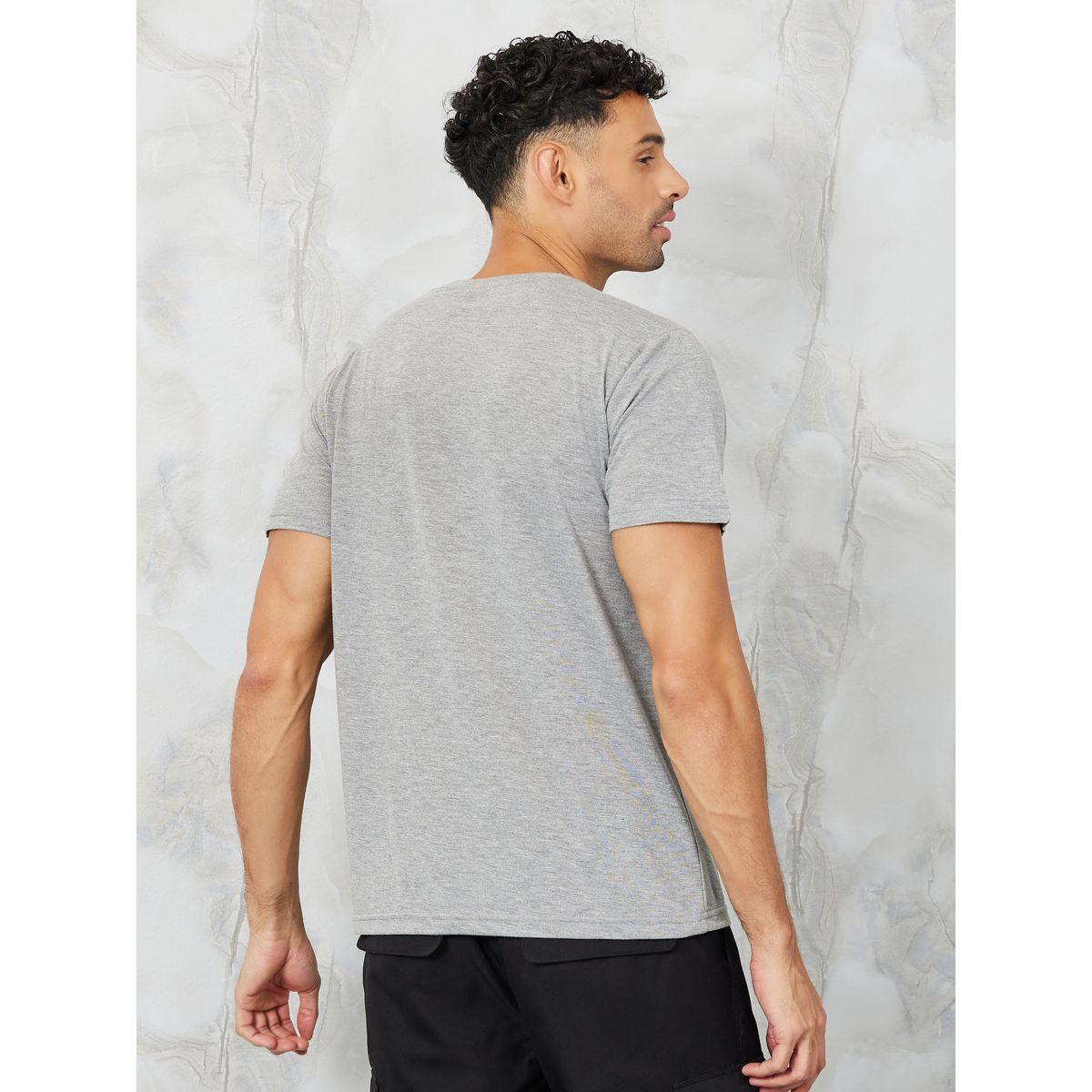 Styli Solid Crew Neck Regular Fit T-Shirt-men-clothing-tshirtsandpolos-tshirts-image-4