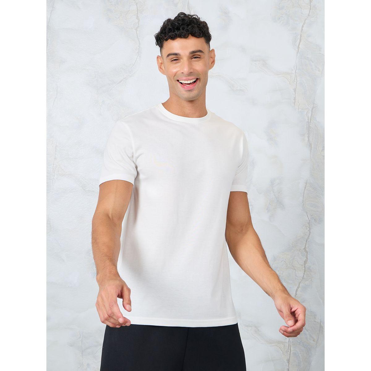 Styli Solid Regular Fit Cotton Rich T-Shirt-men-clothing-tshirtsandpolos-tshirts-image-1