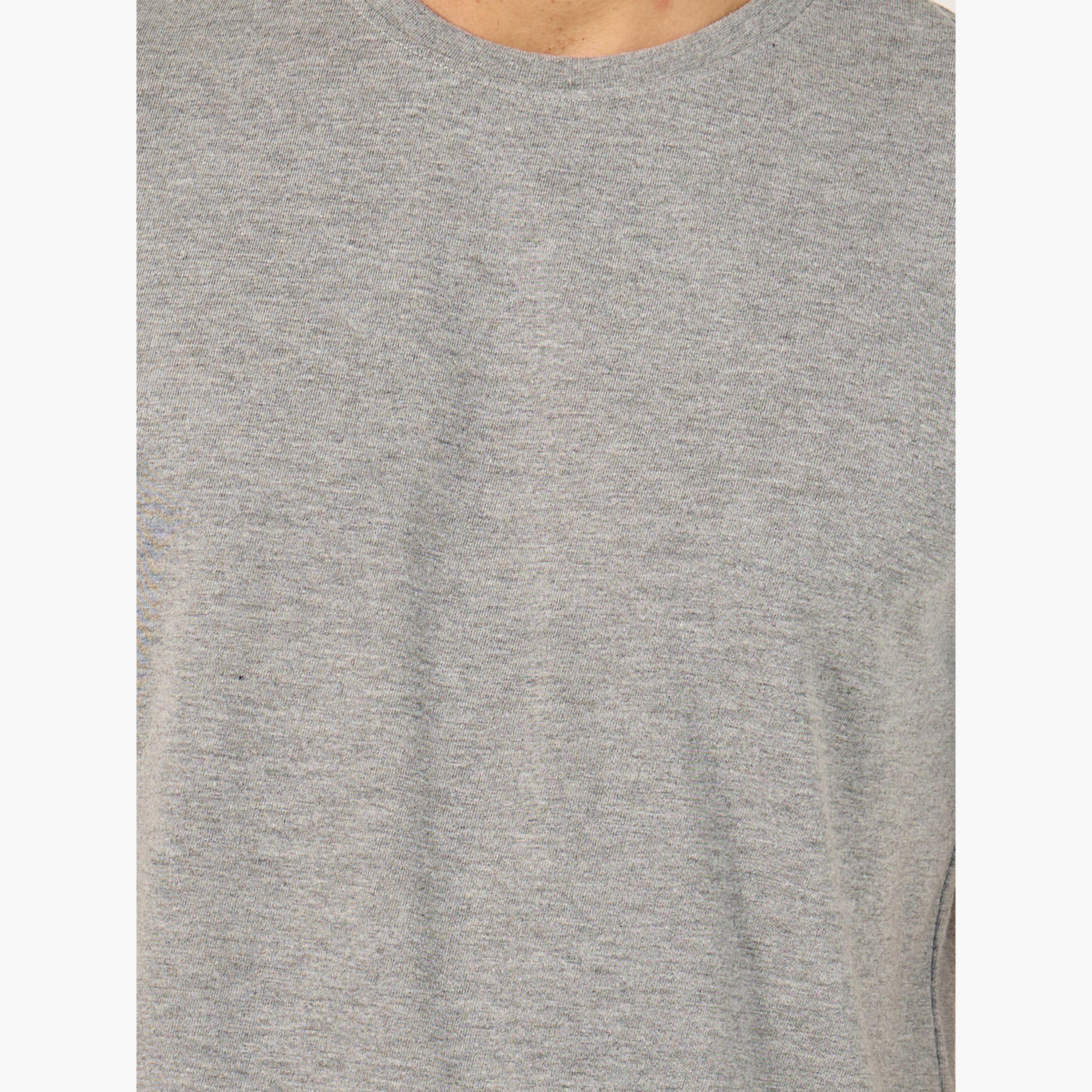 Styli Solid Regular Fit Cotton Rich T-Shirt-men-clothing-tshirtsandpolos-tshirts-image-3