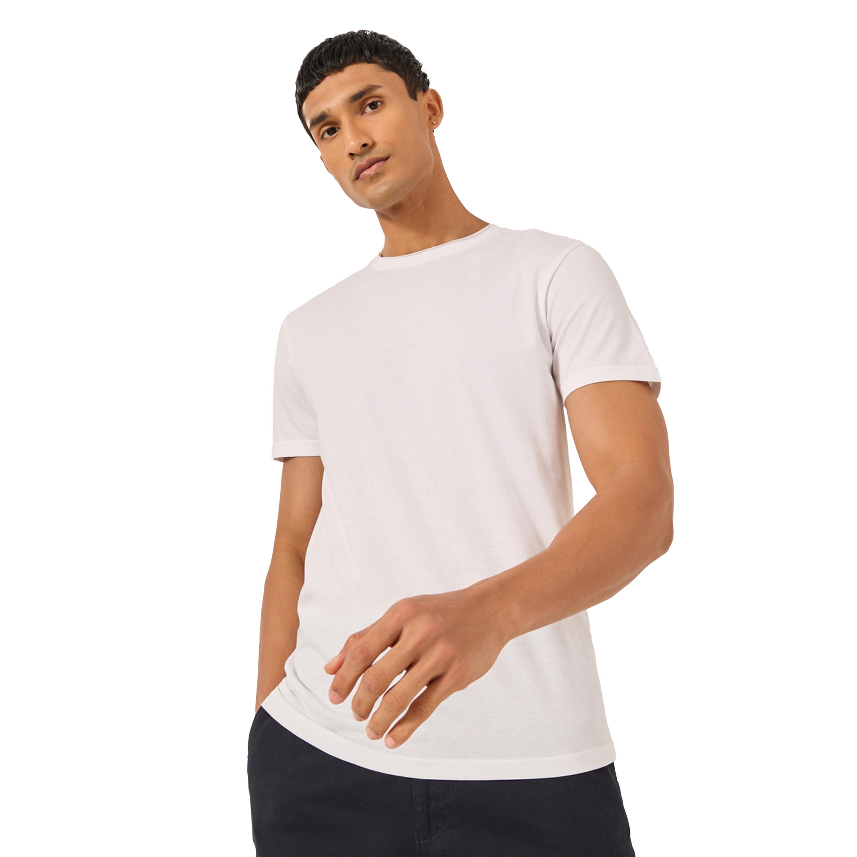 Styli Raw Edge Crew Neck Regular Fit T-Shirt-men-clothing-tshirtsandpolos-tshirts-image-1