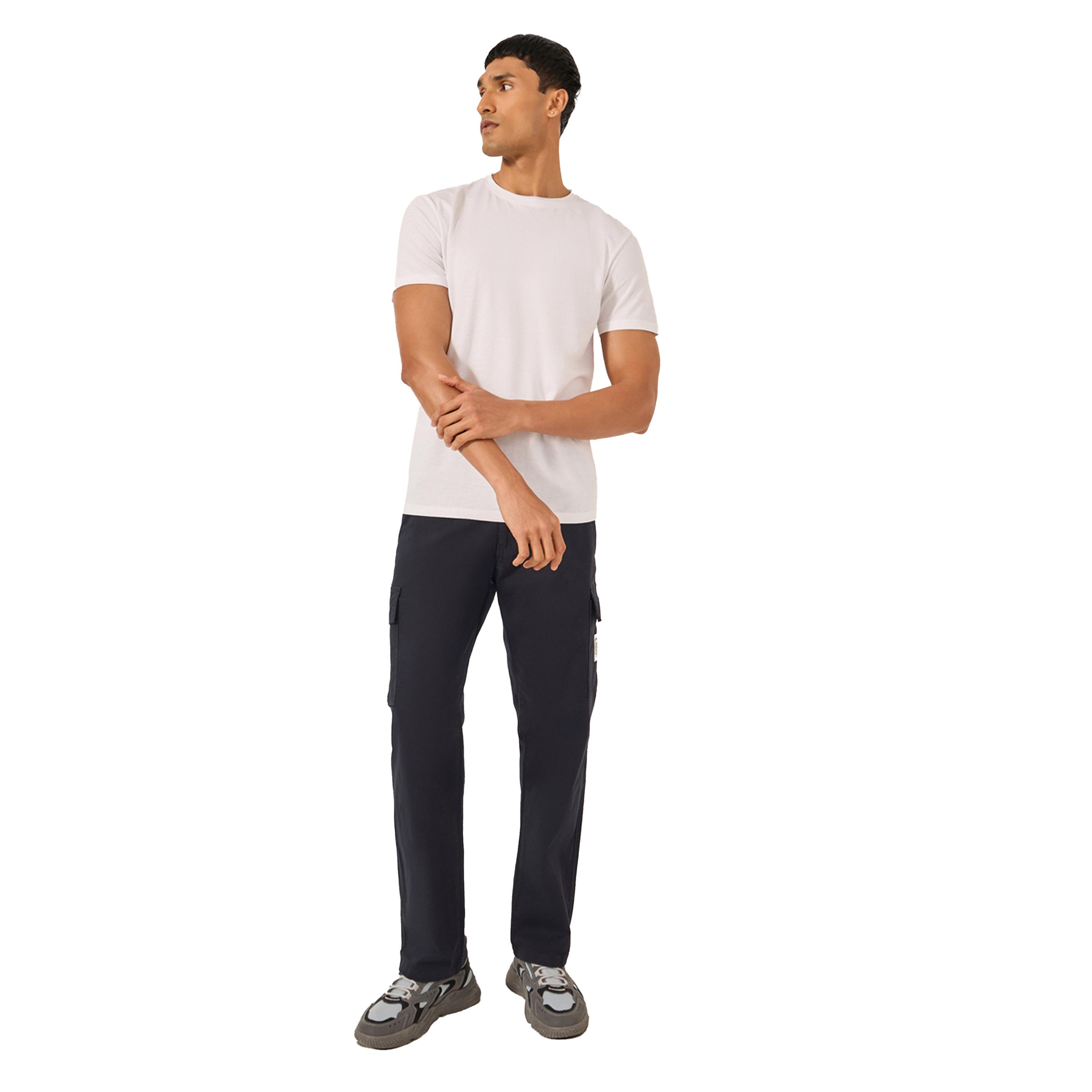 Styli Raw Edge Crew Neck Regular Fit T-Shirt-men-clothing-tshirtsandpolos-tshirts-image-2