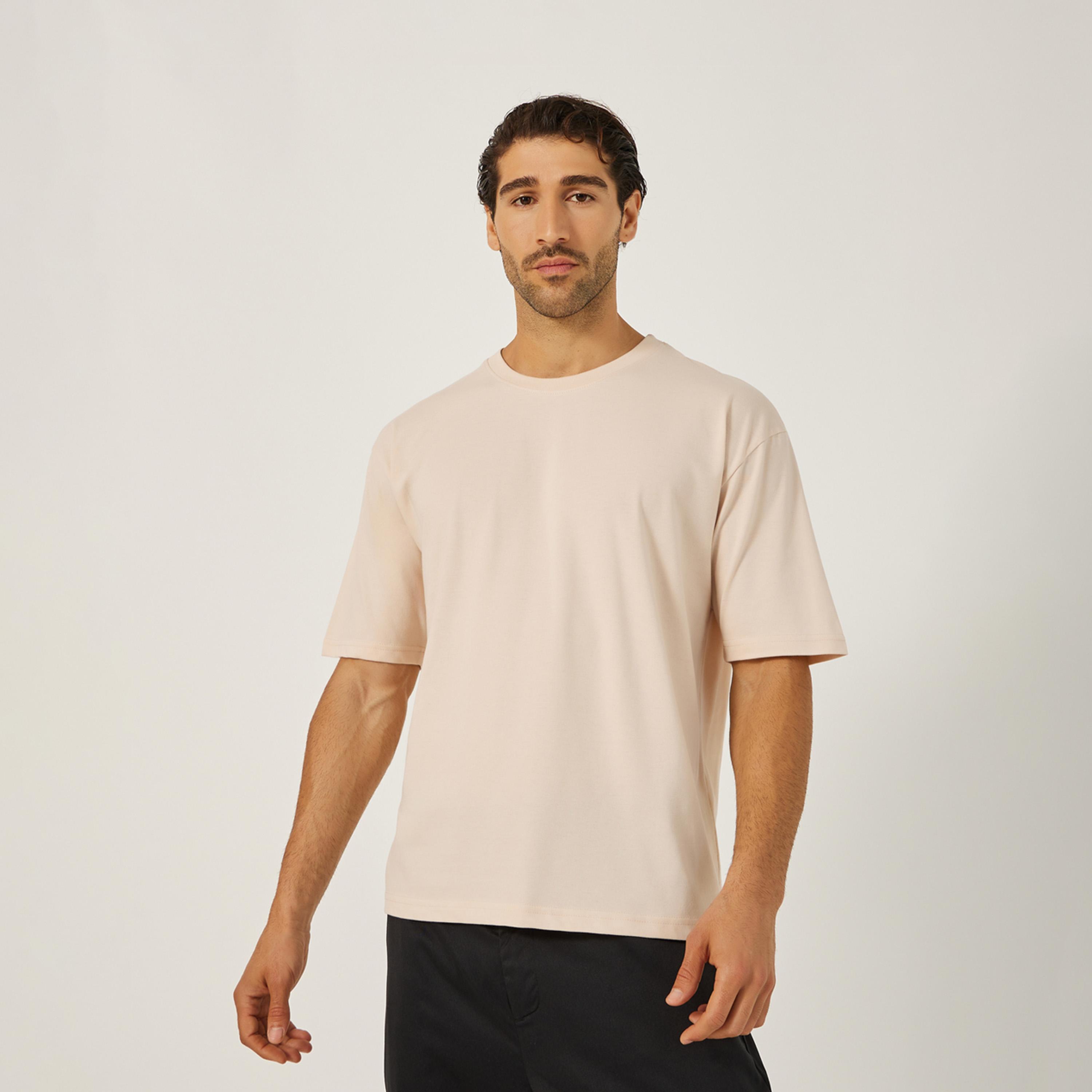 Styli Graphic Print Crew Neck Regular Fit T-Shirt-men-clothing-tshirtsandpolos-tshirts-image-2