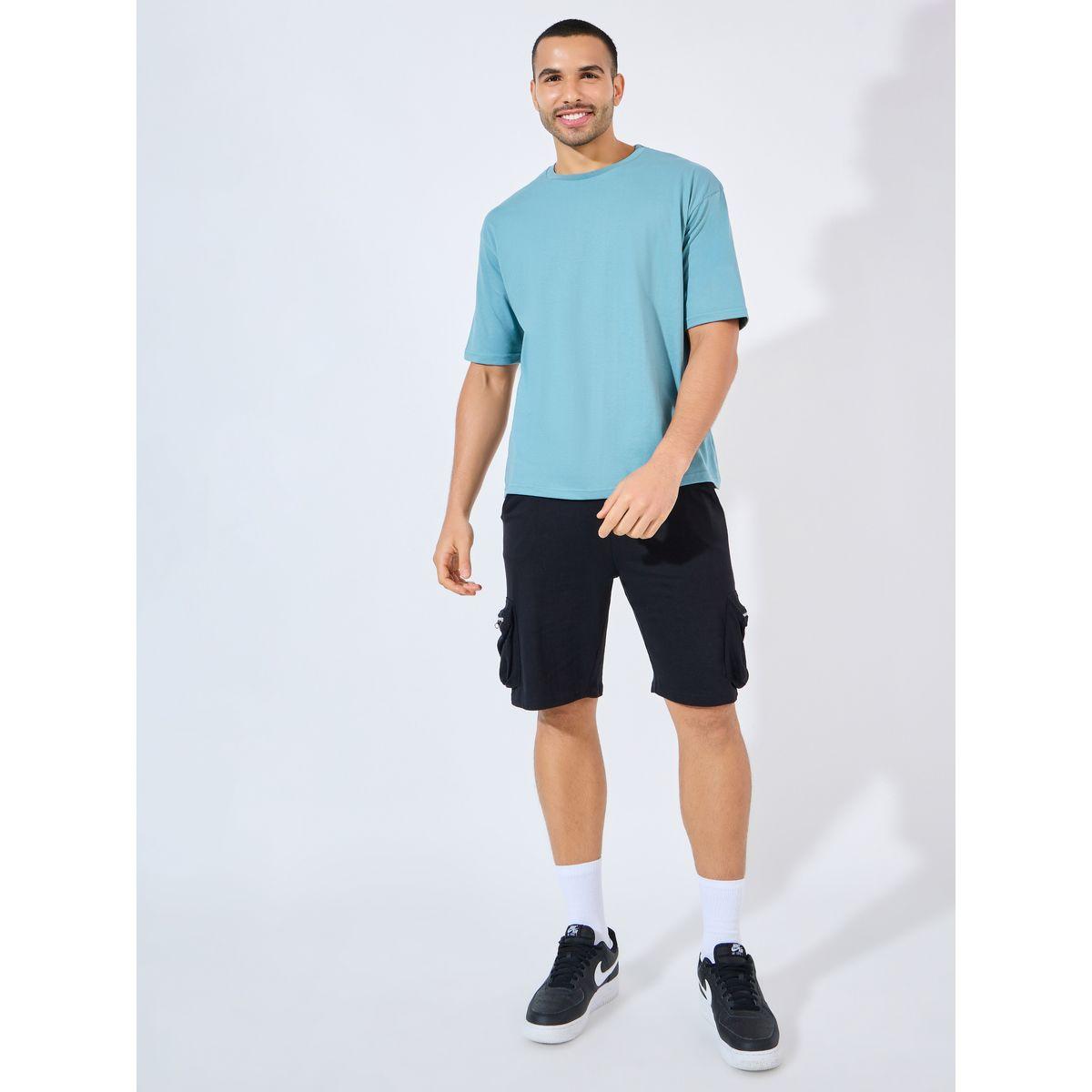 تيشيرت قطن فضفاض بياقة دائرية-men-clothing-tshirtsandpolos-tshirts-image-2