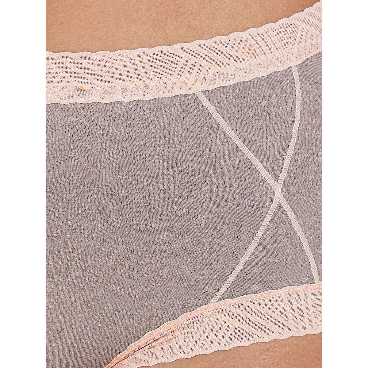 Styli Pack of 2 - Cotton Contrast Lace Trim Full Brief-women-clothing-lingerie-panties-image-4