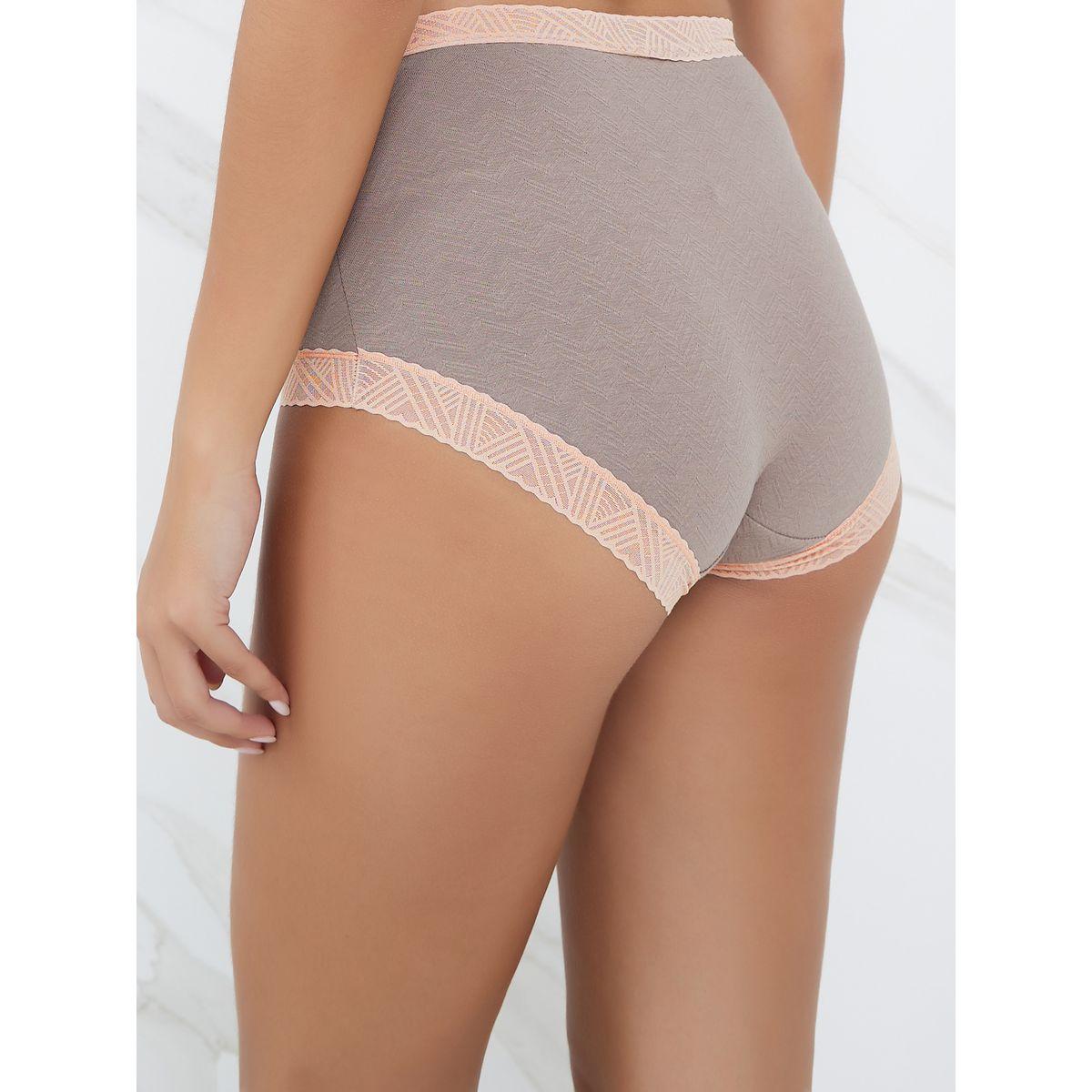 Styli Pack of 2 - Cotton Contrast Lace Trim Full Brief-women-clothing-lingerie-panties-image-5