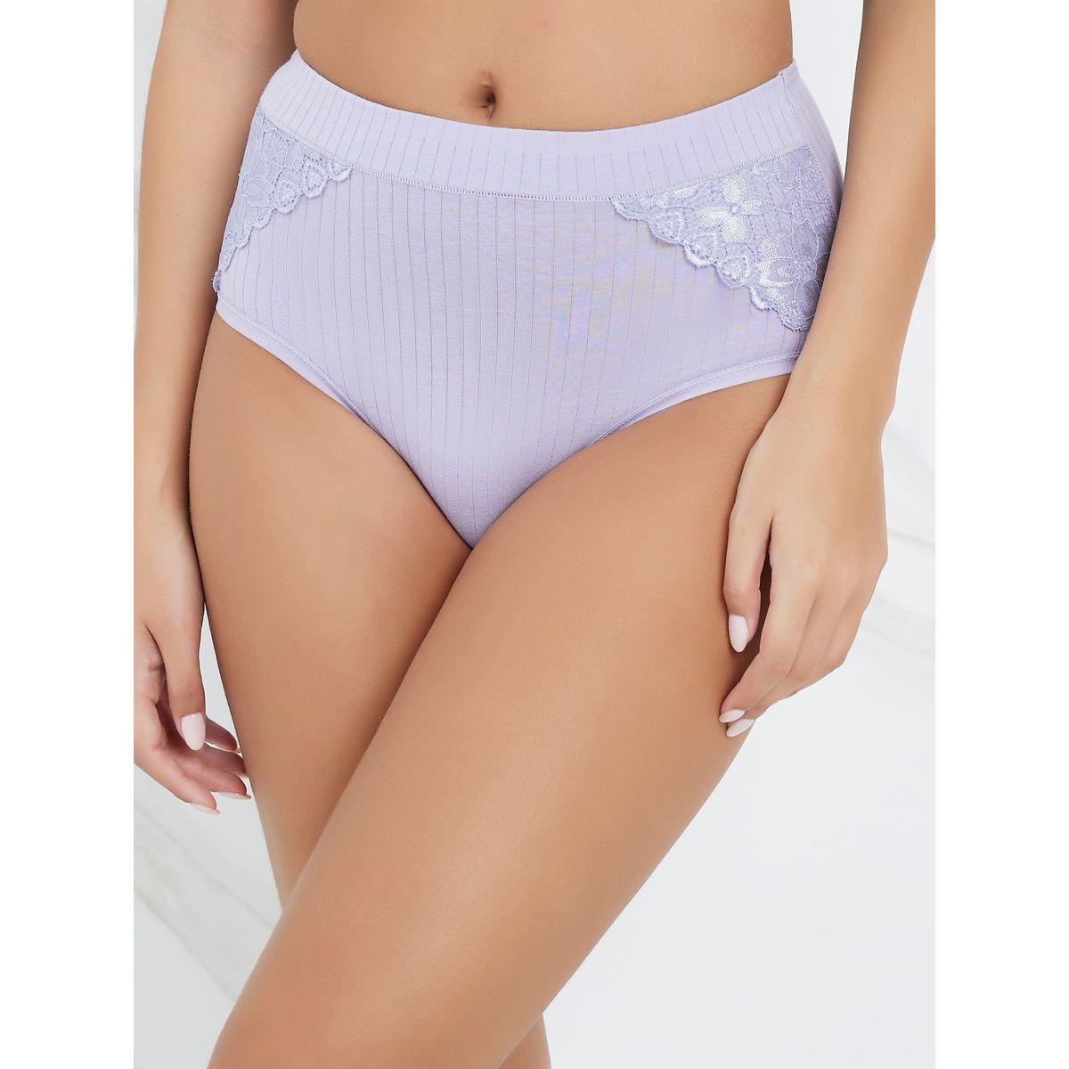Styli Pack of 3 - Cotton Ribbed Full Brief-women-clothing-lingerie-panties-image-3
