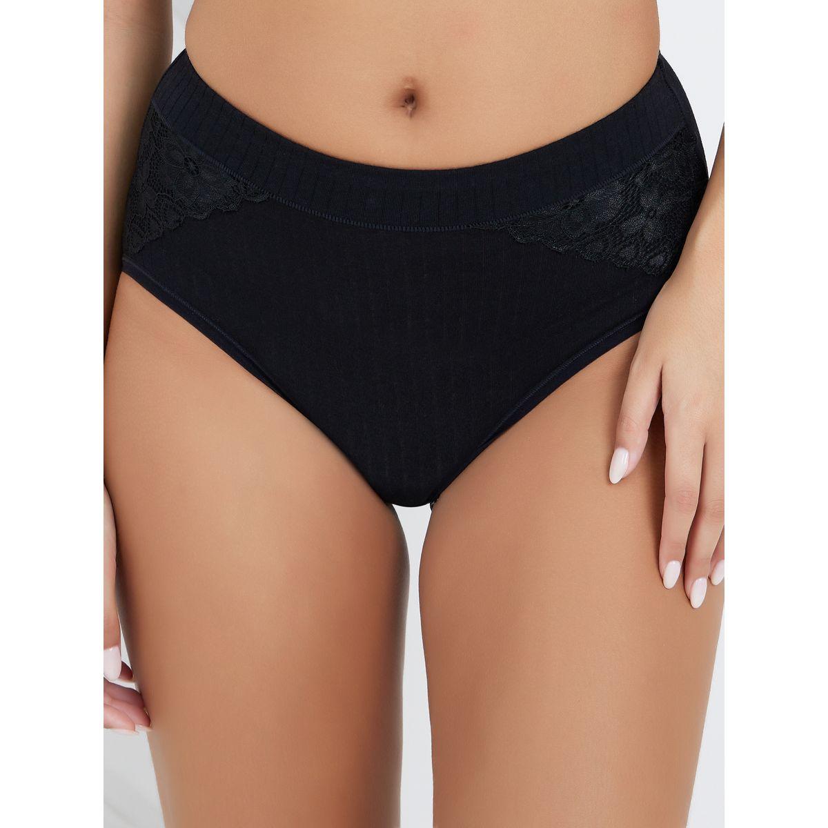 Styli Pack of 3 - Cotton Ribbed Full Brief-women-clothing-lingerie-panties-image-6