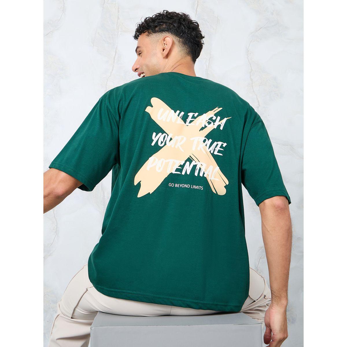 تيشيرت واسع مطبع بكتابة-men-clothing-tshirtsandpolos-tshirts-image-4