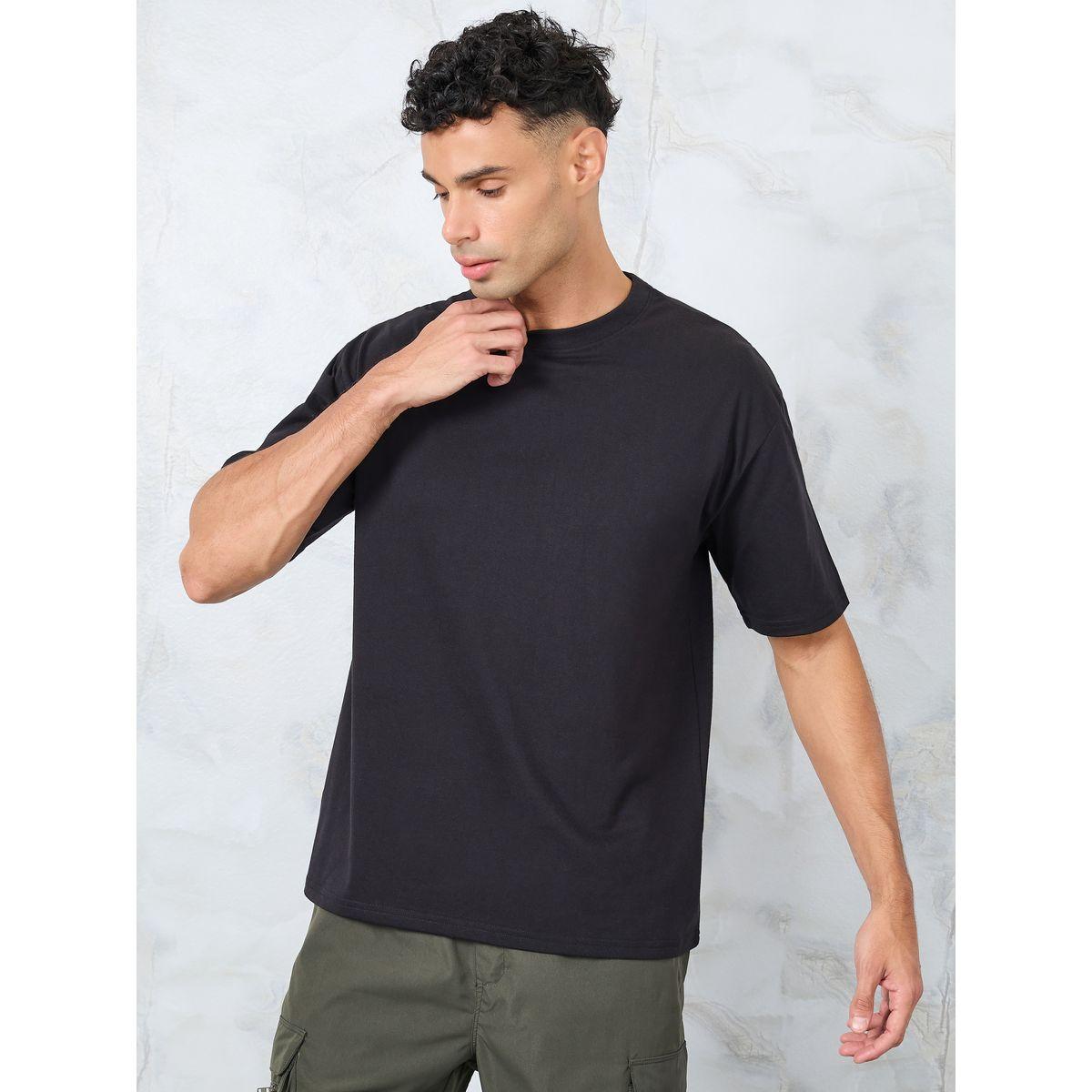 تيشيرت واسع مطبع بكتابة-men-clothing-tshirtsandpolos-tshirts-image-3